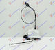 Front Door Lock Electromagnetic White 4pin Renault Twingo 07-12 8200767632 Right 1 pc