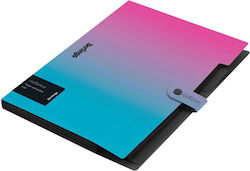 Berlingo File Folder with Pink Button Berlingo File Folder with Pink Button