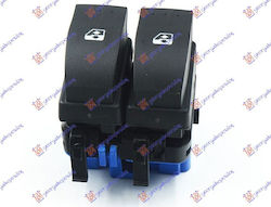 Front Window Switch Forward Forward Ports Auto Double Blue Fisa 10pin Renault Espace 03-12 8200107772 Left 1 pc