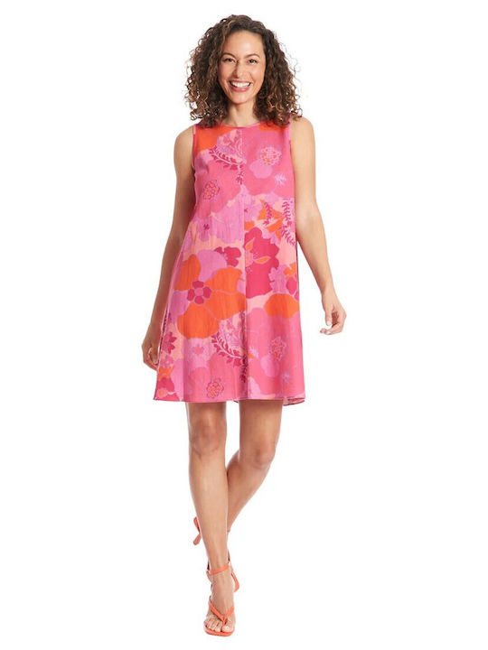 Floral Mini Printed Dress Allegra Carmine Floral Mini Printed Allegra Carmine Printed