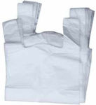 Plastic Bags Vest Type White