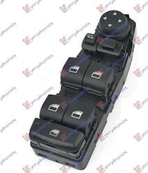 Mirror Window Switch Reclining Front Quadruple 8pin Bmw Series 2 F45/f46 Active Gran Tourer 17 61319362116 Left 1 pc