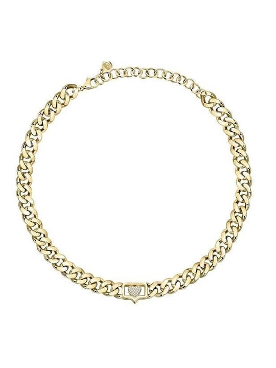 Chiara Ferragni Charm aus Vergoldet Stahl mit Zirkon