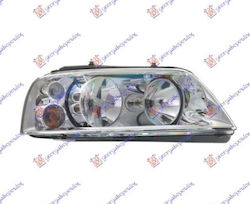 Headlight Front Electric Chrome 00 E Tyc Vw Sharan 95-10 7m3941016ad Right 1 pc