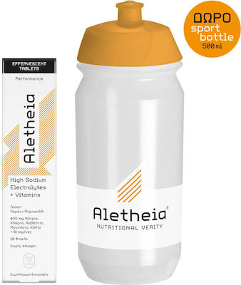 Vican Aletheia High Sodium Electrolytes + Vitamins & Δώρο Sport Bottle 500ml 18 αναβράζοντα δισκία