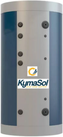 KymaSol Δοχείο Αδράνειας Glass 500lt χωρίς Εναλλάκτη για Αντλίες Θερμότητας
