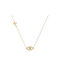 Necklace Eye from Gold 14K