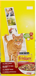 Purina Hrană Uscată pentru Pisici cu Carne de vită / Pui / Legume / Carne 20kg