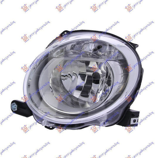 Headlight Front Electric E Tyc Fiat 500 15 51787492 Left 1 pc