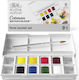Winsor & Newton Νερομπογιές Πολύχρωμες με Πινέλο