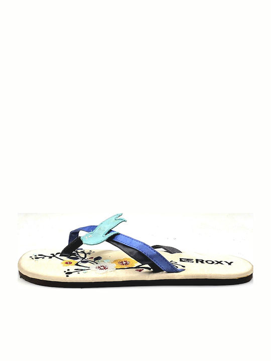 Roxy Xpwsl163 Lavender Grey Volga Women's Flip Flops Beige Charcoal Blue Purple Black White