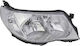 Headlight Front Electric E Tyc Subaru Forester 08-12 84001sc223 Right 1 pc