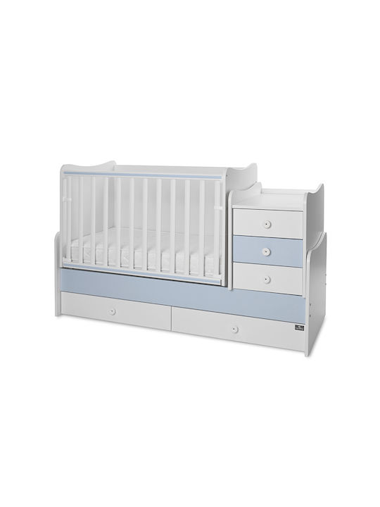 Lorelli Convertible Baby Crib Maxi Plus White/B...