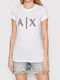 Armani Exchange Femeie Tricou White