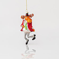 Ornament Ren Pahar Alb 4.7x6.5cm
