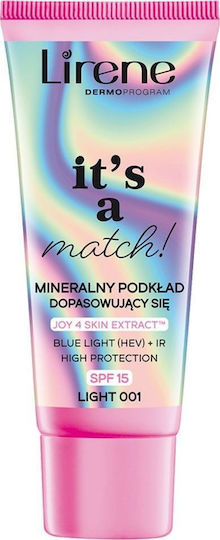 Lirene Lirene_its A Match Mineral Fitting Subclade SPF15 Light 30ml