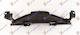 Plastic apron for upper Toyota Yaris 17-20 53289-0d120 1 pc