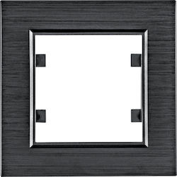 Hager Lumina Passion Wechselrahmen in Schwarz F...