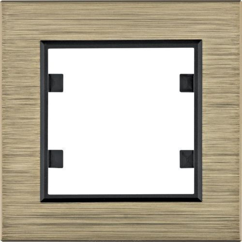 Hager Lumina Passion Switch Frame in Bronze Colour WL9014