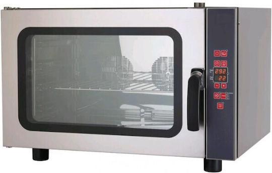 Modular Beu464p 4x 60x40cm 6 3kw/400v 82,5x75,2x56,1cm Ηλεκτρικός Ηλεκτρονικός Κυκλοθερμικός Φούρνος Υγρασία Σειρά Function
