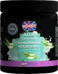 Ronney Ronney_aloe Ceramide Professionelle Maske Nährende Therapie Stumpfes&trockenes Haar Maske Trockenes, mattes Haar 1000ml