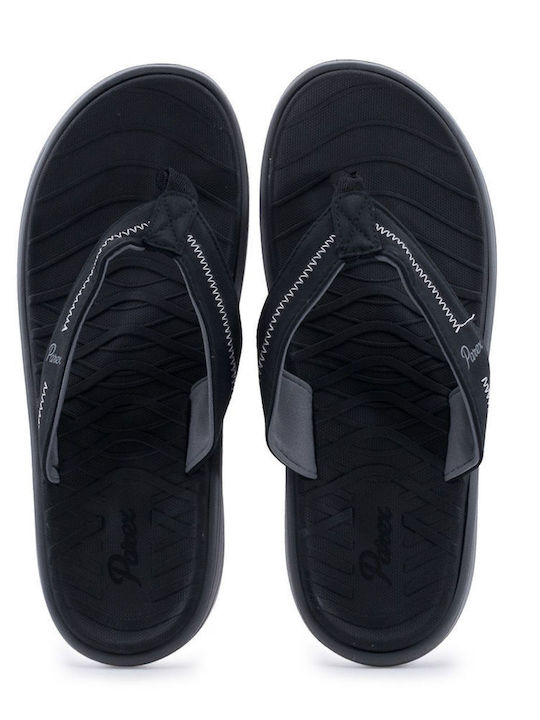 Parex Men's Flip Flops Black