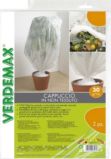 Verdemax 6566 Frostschutzdeckel 30gr/m² Weiß
