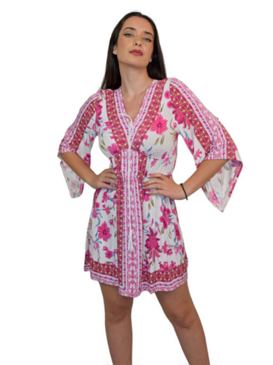 Morena Spain Mini Rochie Pink