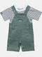 Kids Clothing Set with Dungarees Summer 2 Pieces Navy 00470890MENTA