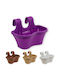 Viosarp Blumenkasten Kunststoff Lila 37x30x26cm.