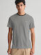 Gant Herren T-Shirt Kurzarm BLACK