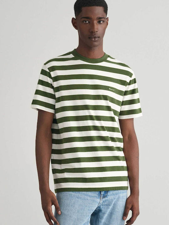 Gant T-shirt Bărbătesc cu Mânecă Scurtă Green
