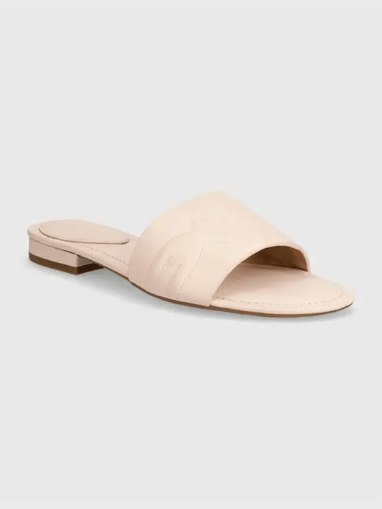 Ralph Lauren Alegra Women's Flat Sandals in Pink Color