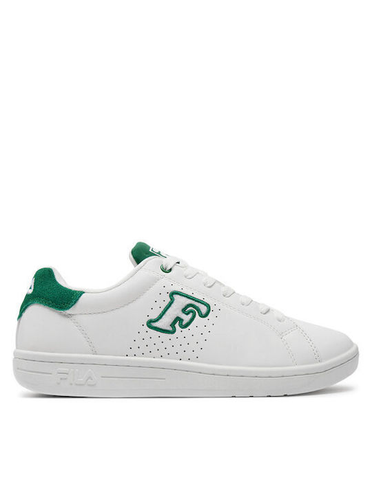 Fila Crosscourt 2 Nt Patch Bărbați Sneakers White / Verdant Green FFM0272-13063