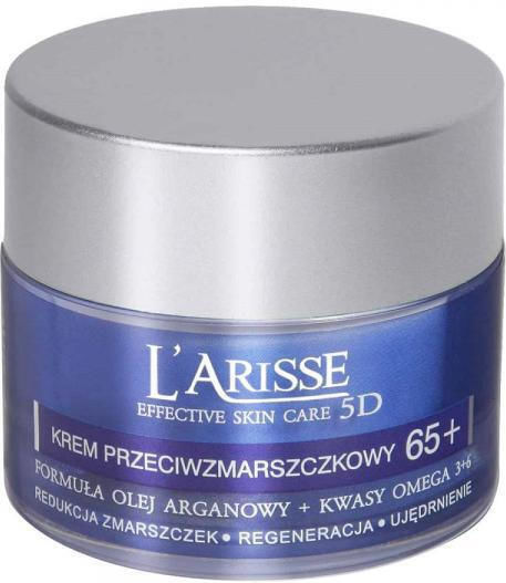Ava Laboratorium L'arisse 5D Argan Oil & Omega 3+6 Fatty Acids 65+ Extra Rich Anti-aging and Firming Face Cream with Argan Oil 50ml