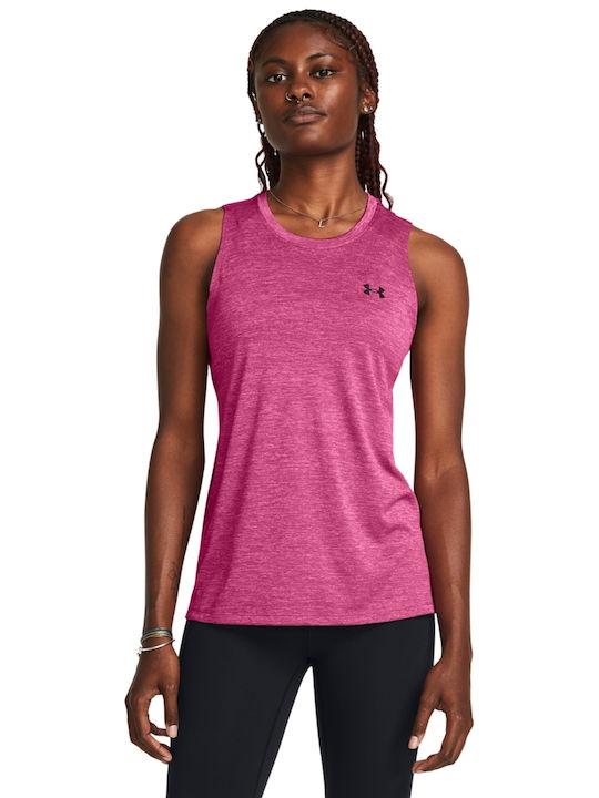 Under Armour Women's Athletic Blouse Sleeveless Red
