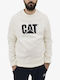 CAT Herren Sweatshirt Cream