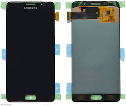 Samsung Οθόνη mit Touchscreen für Samsung A510F Galaxy A5 (2016) (Schwarz)