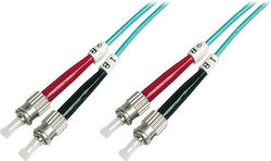 Digitus DK-2511-03/3 Fibră Optică ST-ST 3m Turcoaz