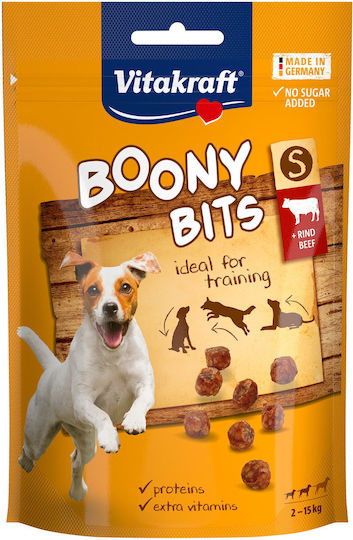 Vitakraft Boony Bits Лакомство за Кучета Малки Породи с Говеждо месо 55gr
