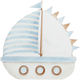 Bellissimo Christening Favor Boat Made of Wood 24 Pieces