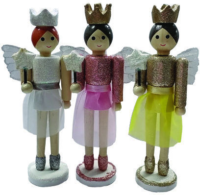 AGC Wooden Angel 17,5cm Includes 3 pcs