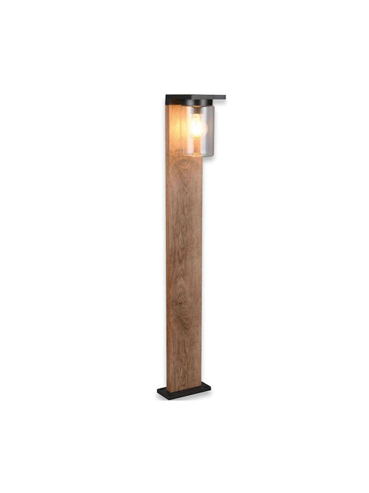 Trio Lighting Outdoor Floor Lamp Small Post 20W IP44 for E27 Light Bulb White