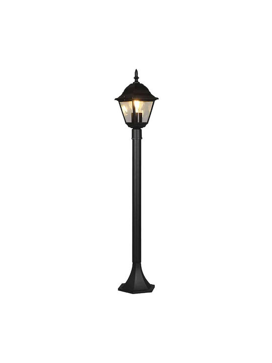 Trio Lighting Outdoor Floor Lamp Small Post 60W IP44 for E27 Socket Black