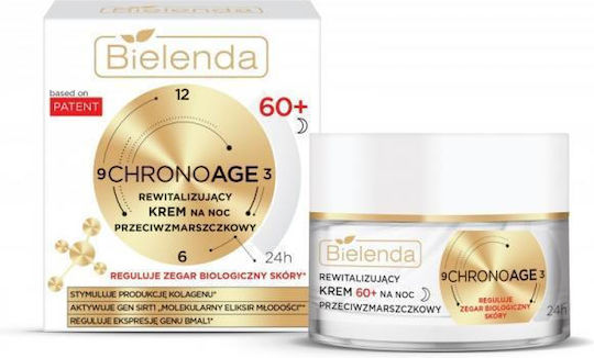 Bielenda Chrono Age Cremă de Față de Noapte 24 Ore pentru Anti-Îmbătrânire și Tonifiere 50ml