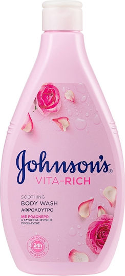 Johnson's Vita-rich Rosenwasser Schaumbad 400ml