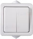 Kanlux Waterproof Wall Switch Lighting White