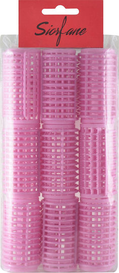 Pink Plastic Cap Size 3 9pcs
