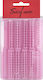 Pink Plastic Nails Size 0 12pcs