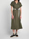 Attrattivo Dress Khaki